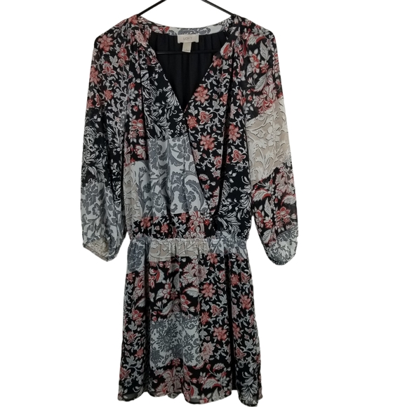 Ann Taylor Loft Faux Crossover Dress - Picture 1 of 7